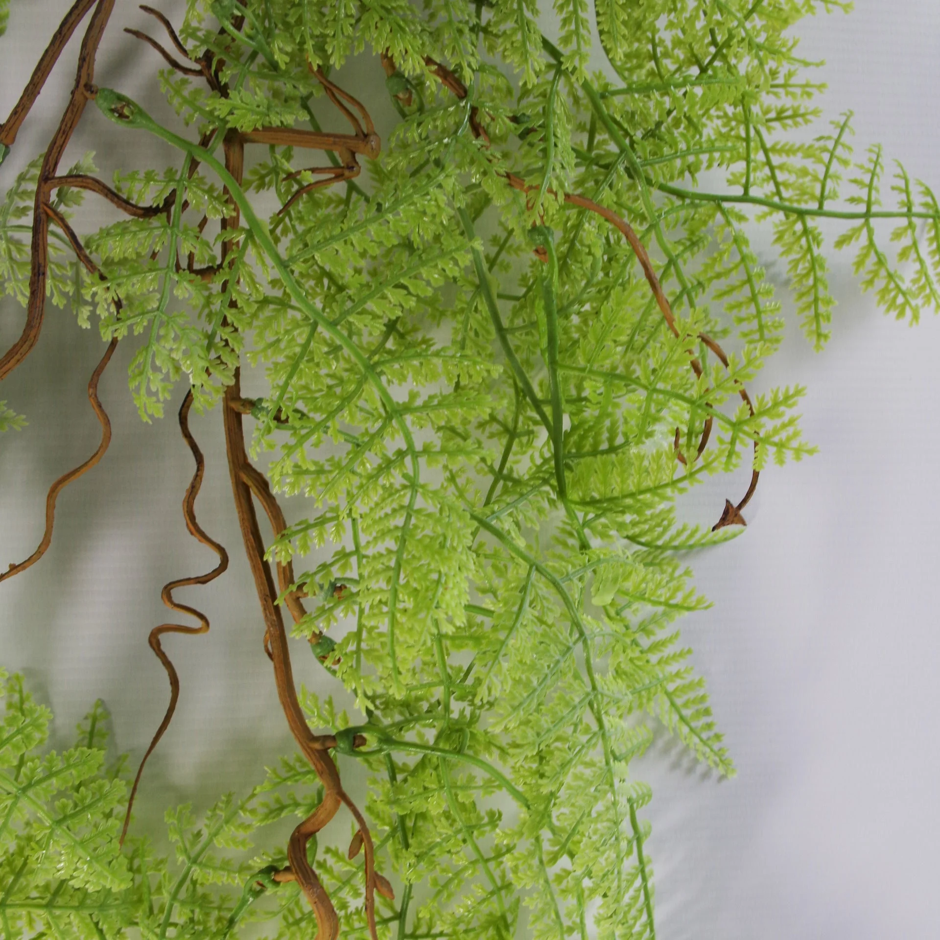 100cm Artificial Hanging Maidenhair Fern Plant Light Green - Image 4
