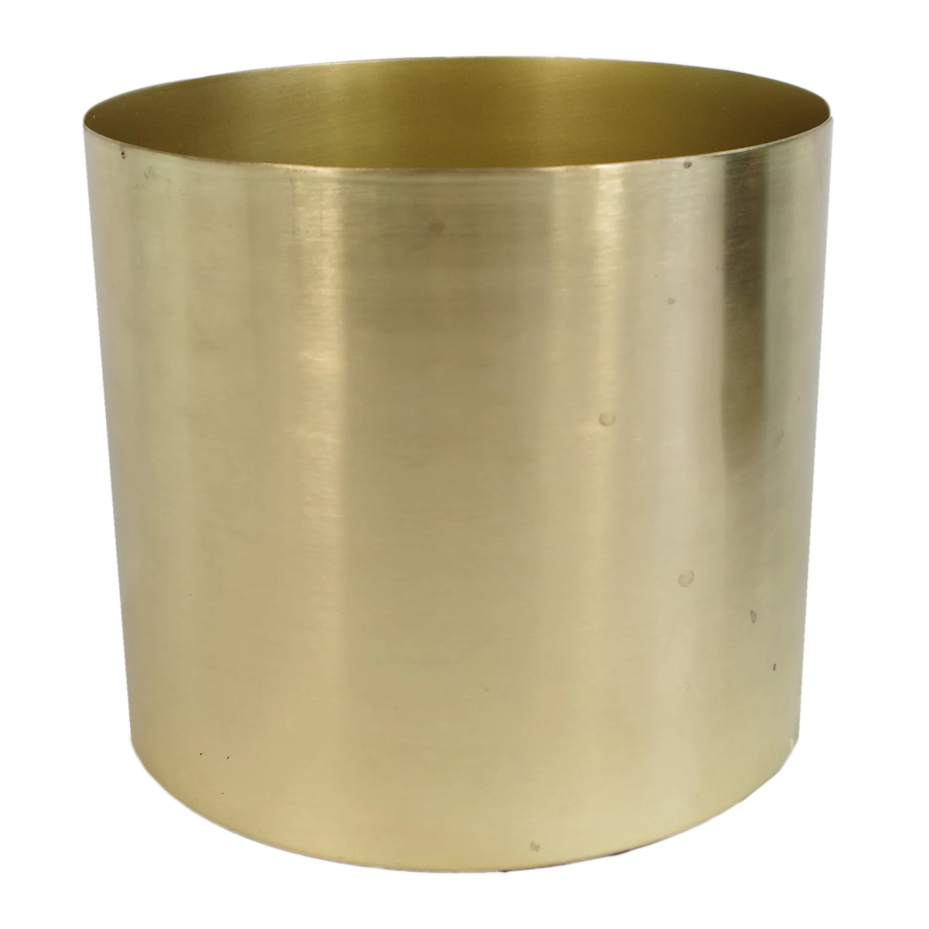 100cm Artificial Potted Dracaena Tropical Plant with Gold Metal Planter - Image 2