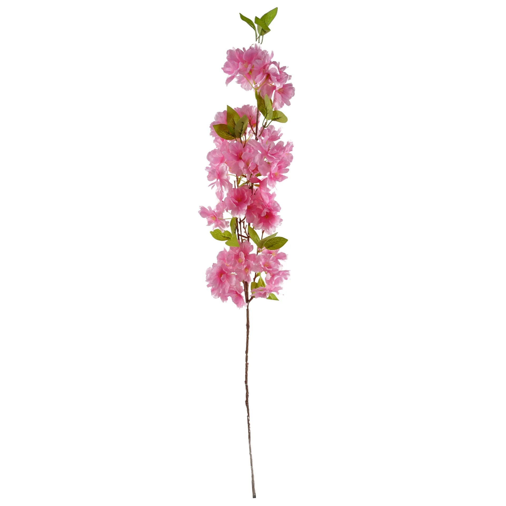 100cm Pink Artificial Blossom Stem - Image 2