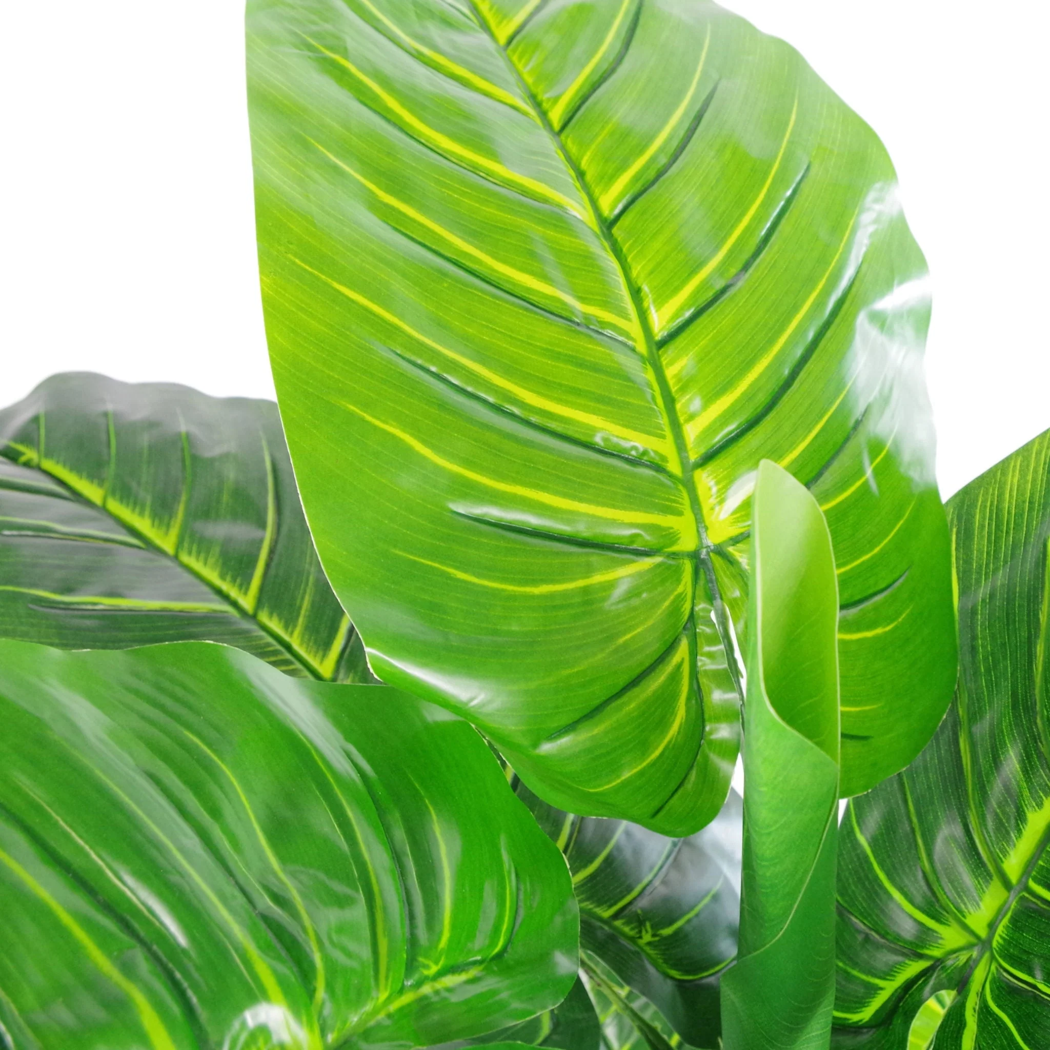105cm Artificial Elephant Ear Plant (Colocasia) - Extra Large - Image 3