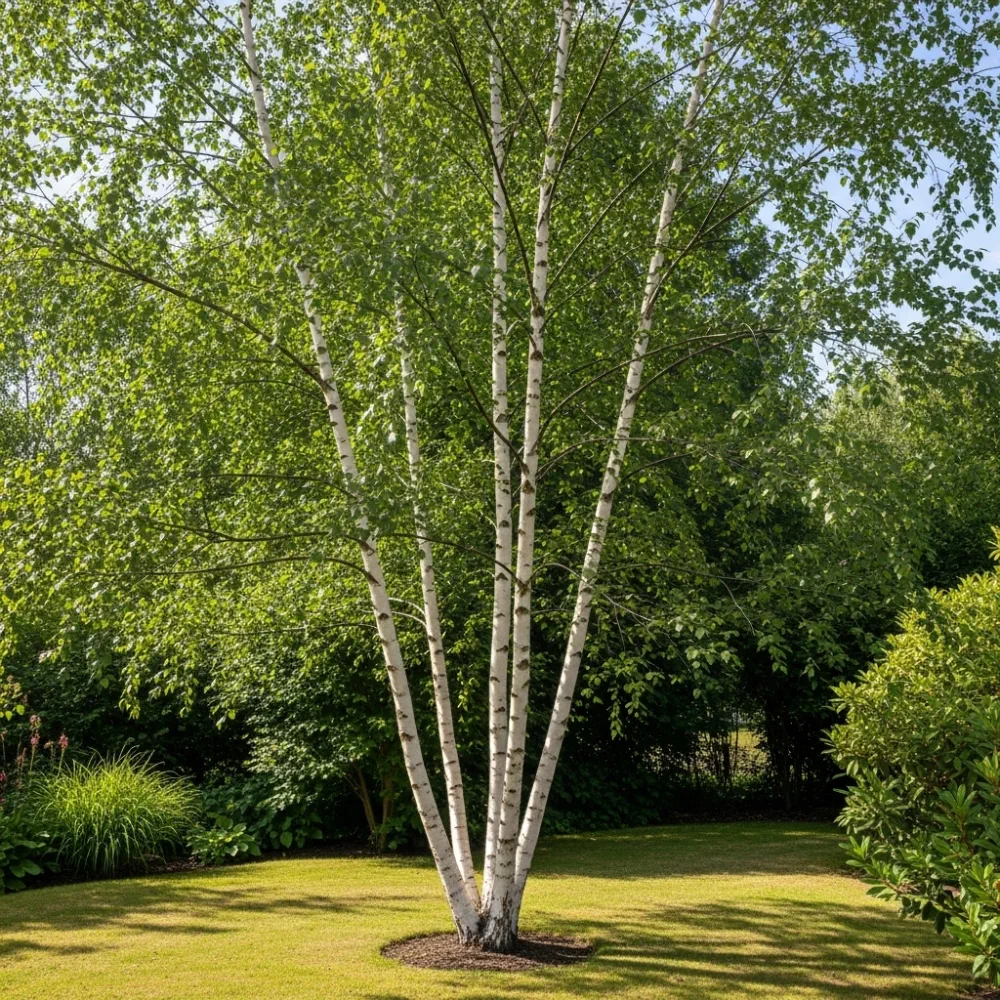 11ft Himalayan Birch Tree | Mature Betula Utilis 'Jacquemontii' | 10L Pot | 2 Years Old - Image 9