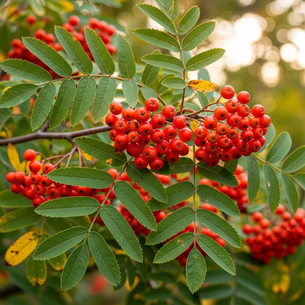 10ft Multi-Stem Mountain Ash Rowan Tree | Mature Sorbus aucuparia | 36L Pot | 4 Years Old - Image 6
