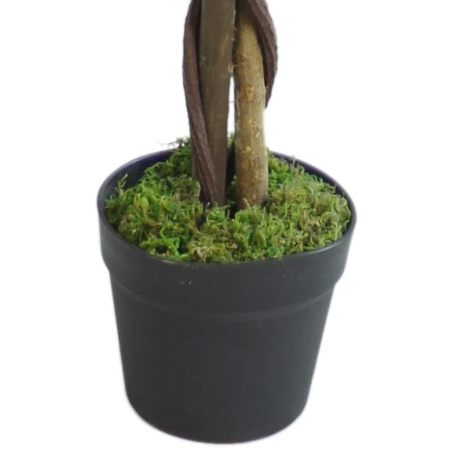 110cm Large Artificial Bushy Ficus Tree - Image 3