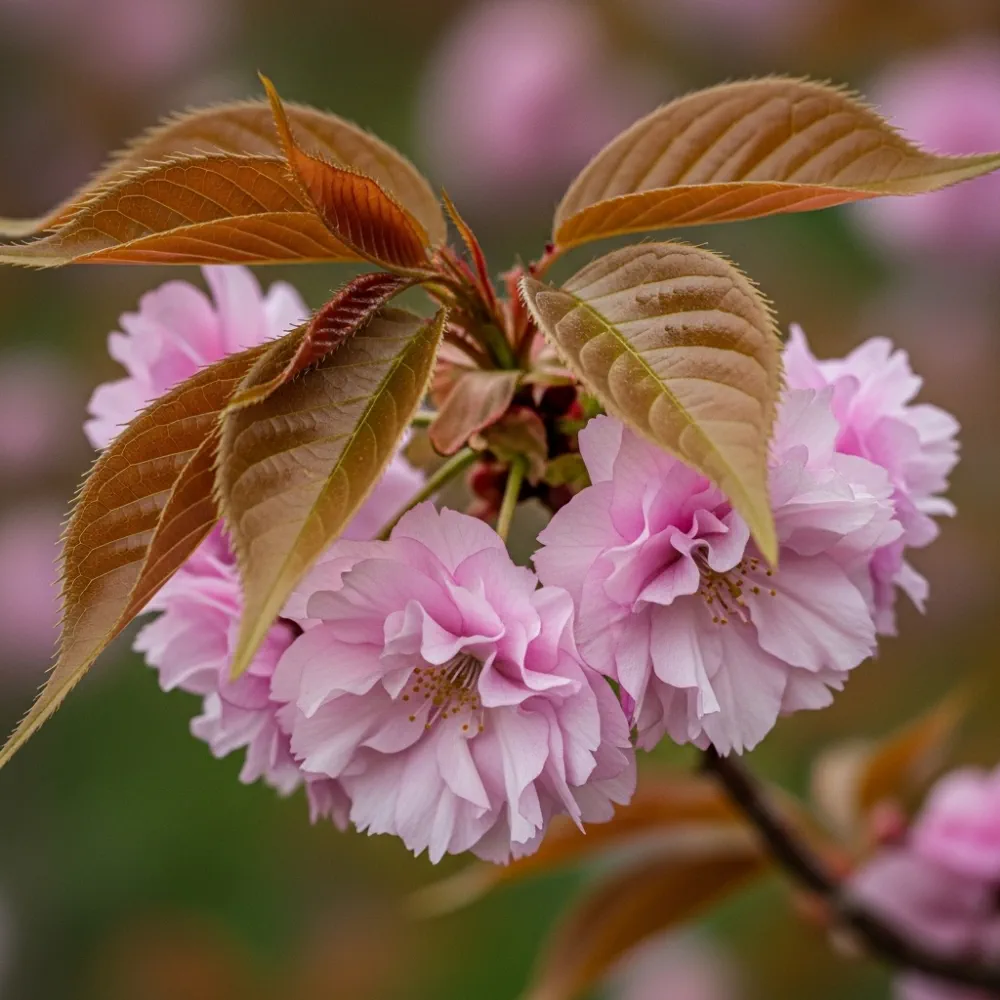 11ft Mature 'Kanzan' Cherry Blossom Tree | Standard | 8/10cm Girth | Grown in 40L Airpot - Image 2