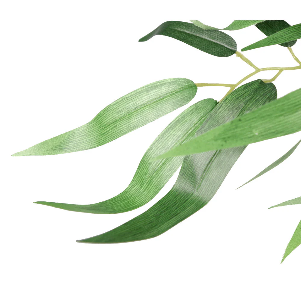 120cm (4ft) Fat Leaf Artificial Bamboo Plants Trees - XL - Image 3