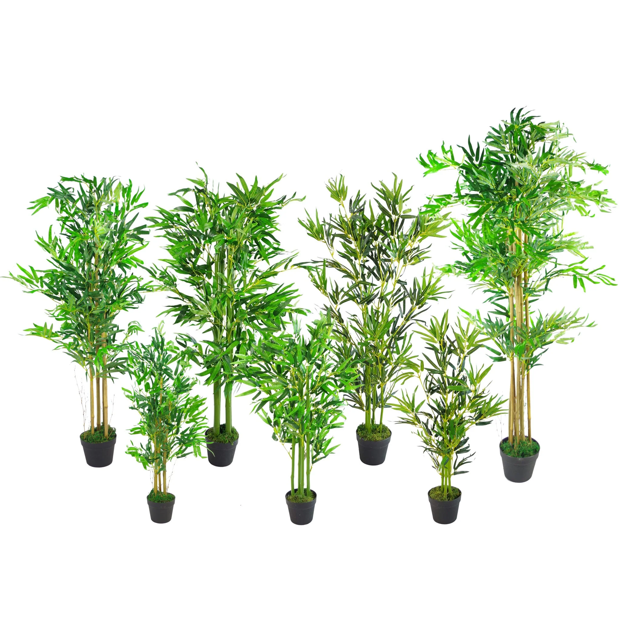 120cm (4ft) Natural Look Artificial Bamboo Plants Trees - Image 2