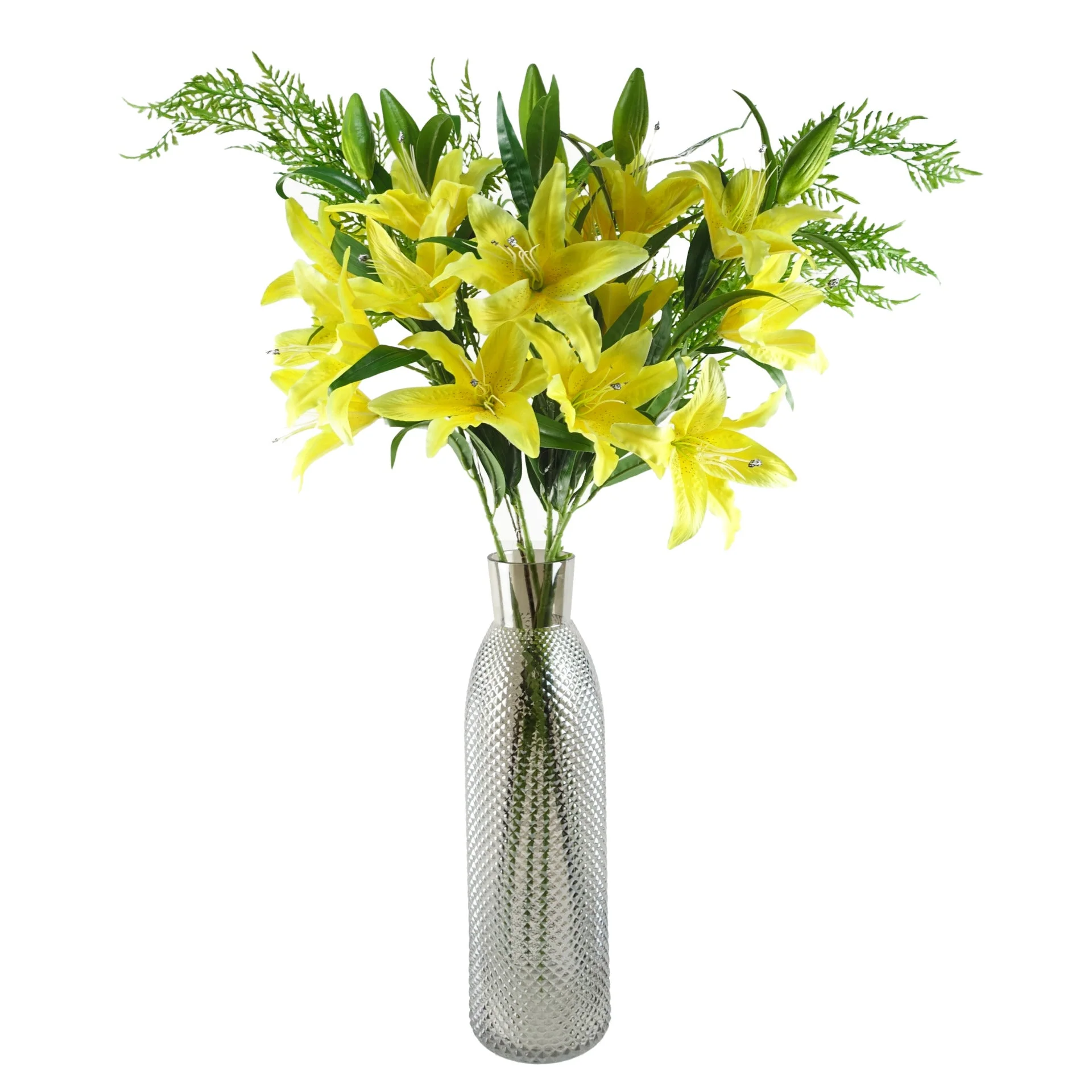 120cm Artificial Boston Fern Stem - Image 3
