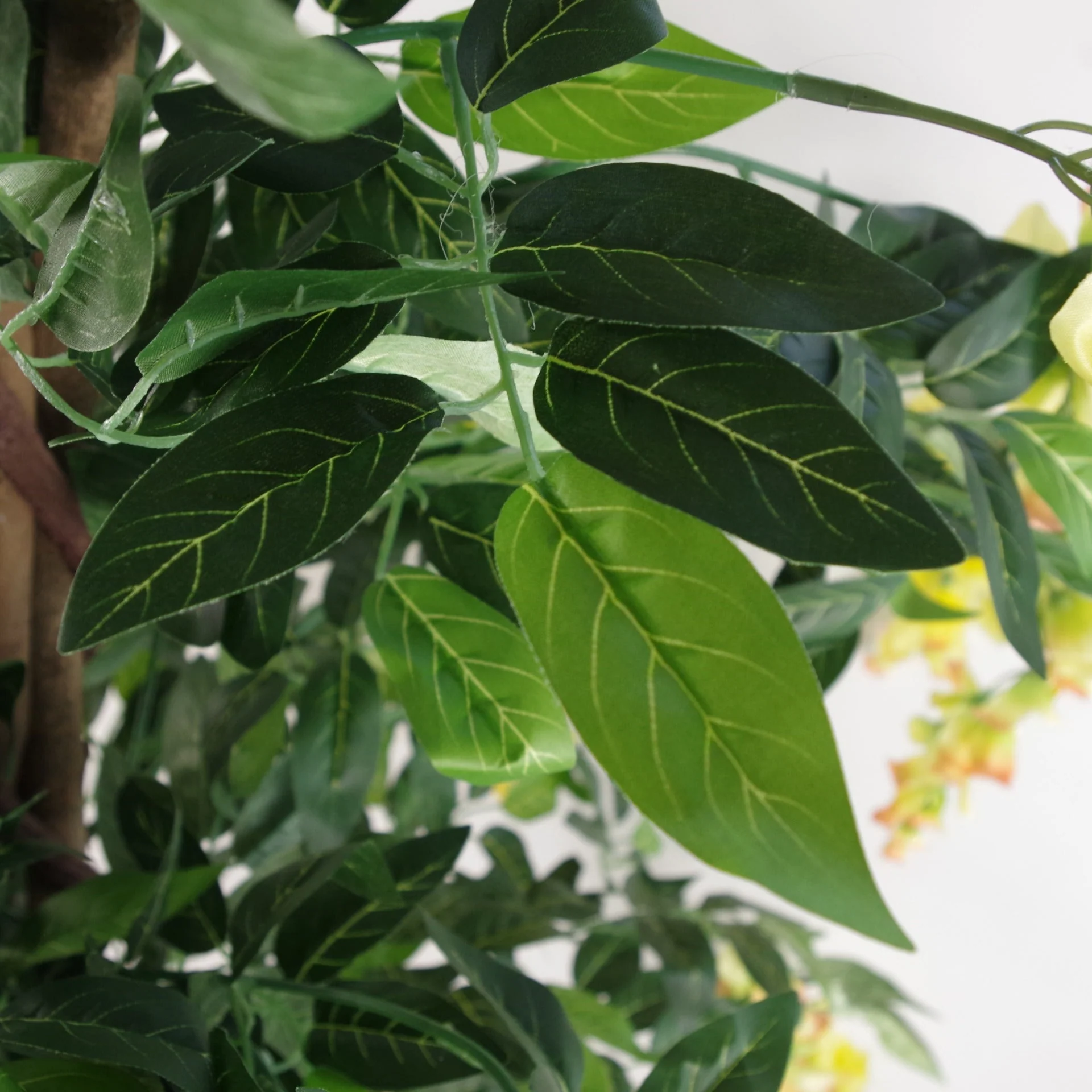 120cm Artificial Yellow Wisteria Tree - Image 4