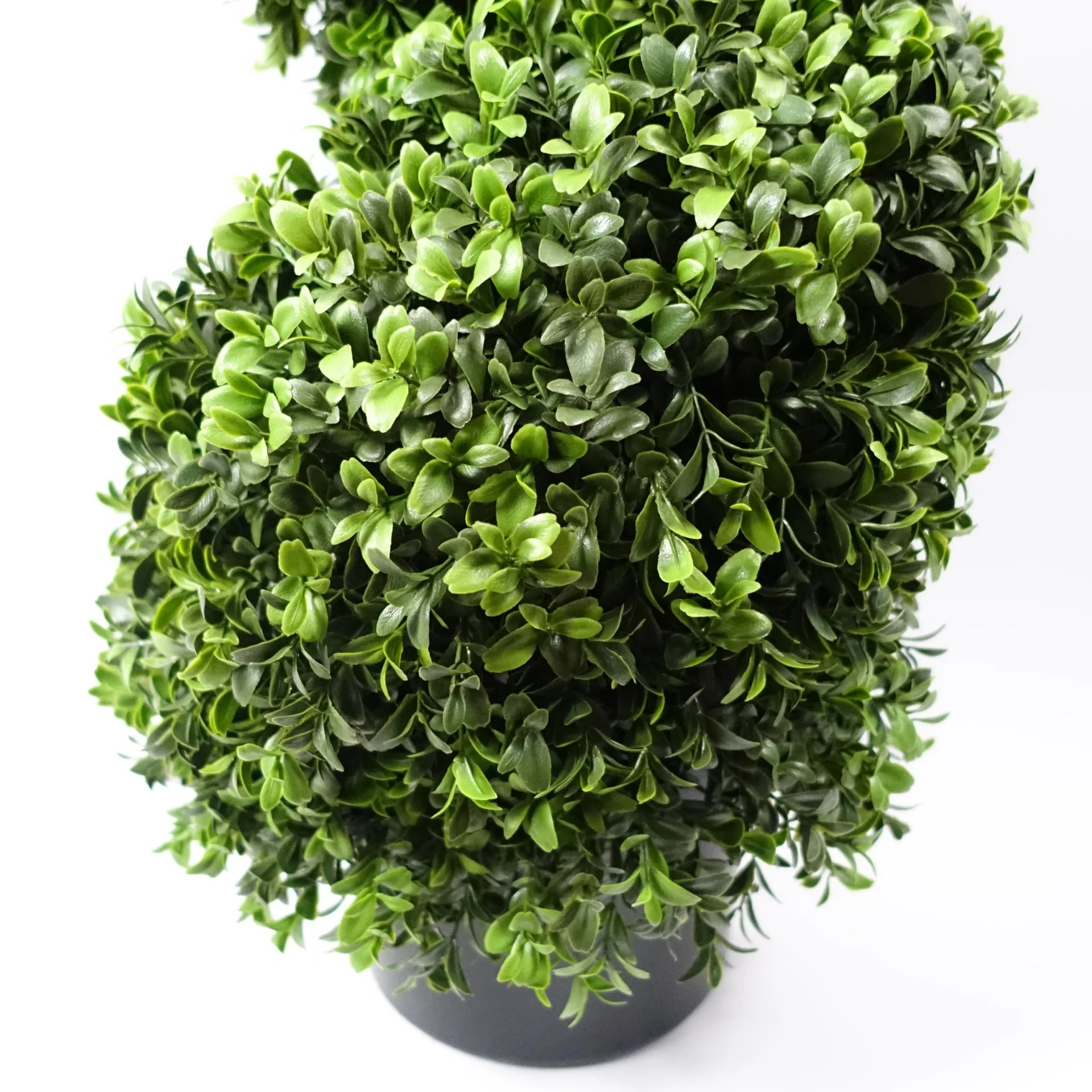 120cm Sprial Buxus Artificial Tree UV Resistant Outdoor - Image 2