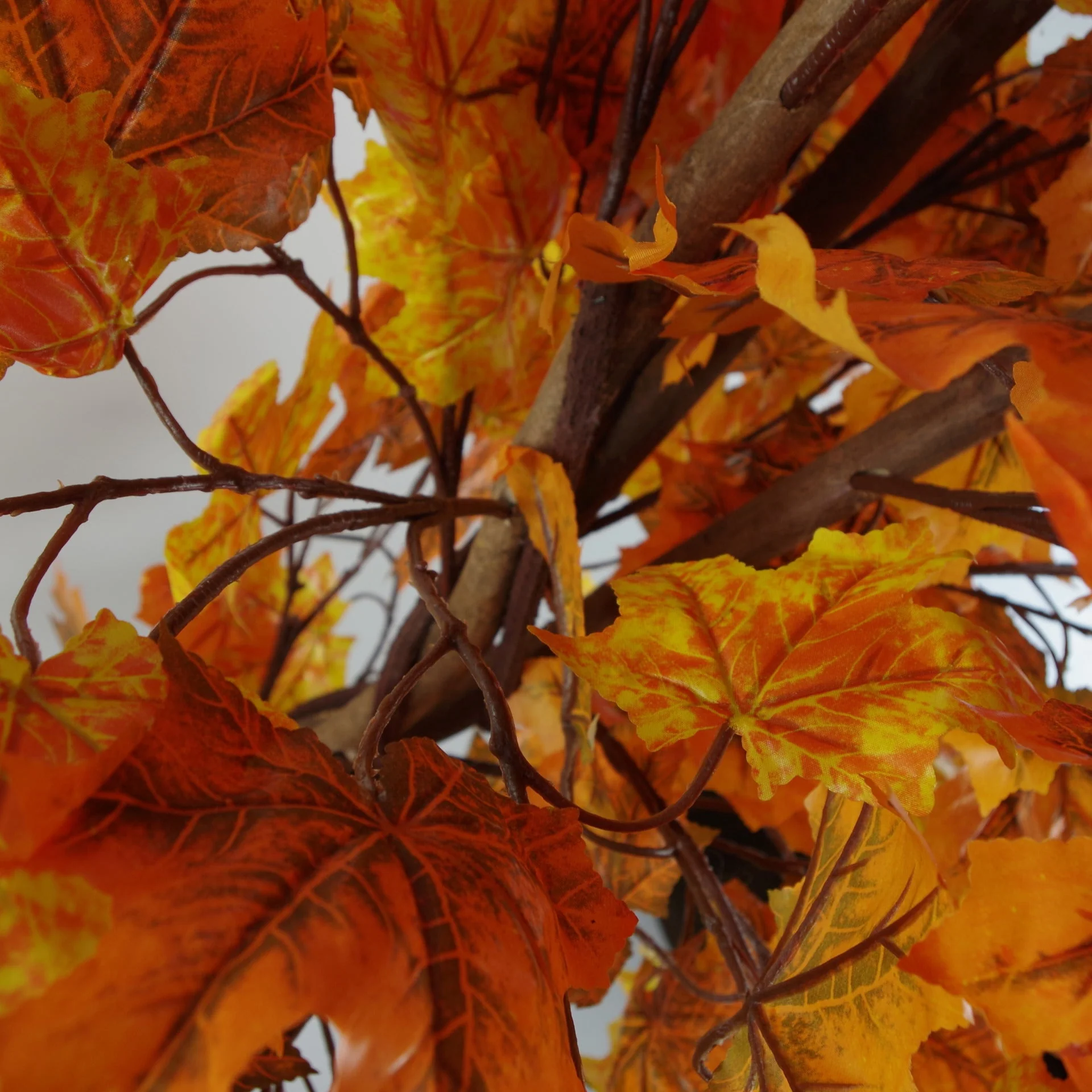 125cm Extra Large Artificial Autumn Maple Acer Tree - Image 4