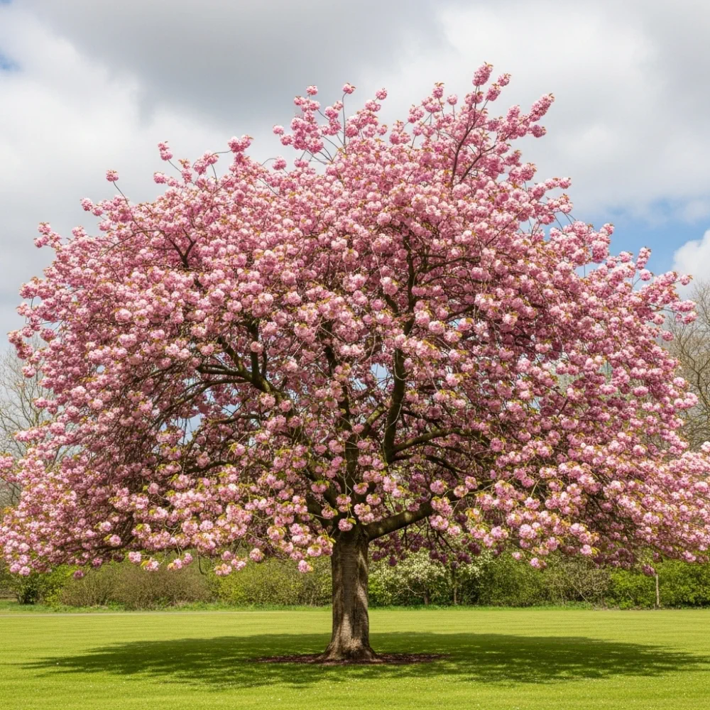 11ft Standard 'Pink Perfection' Cherry Blossom Tree | 8/10cm Girth | Grown in 40L Airpot