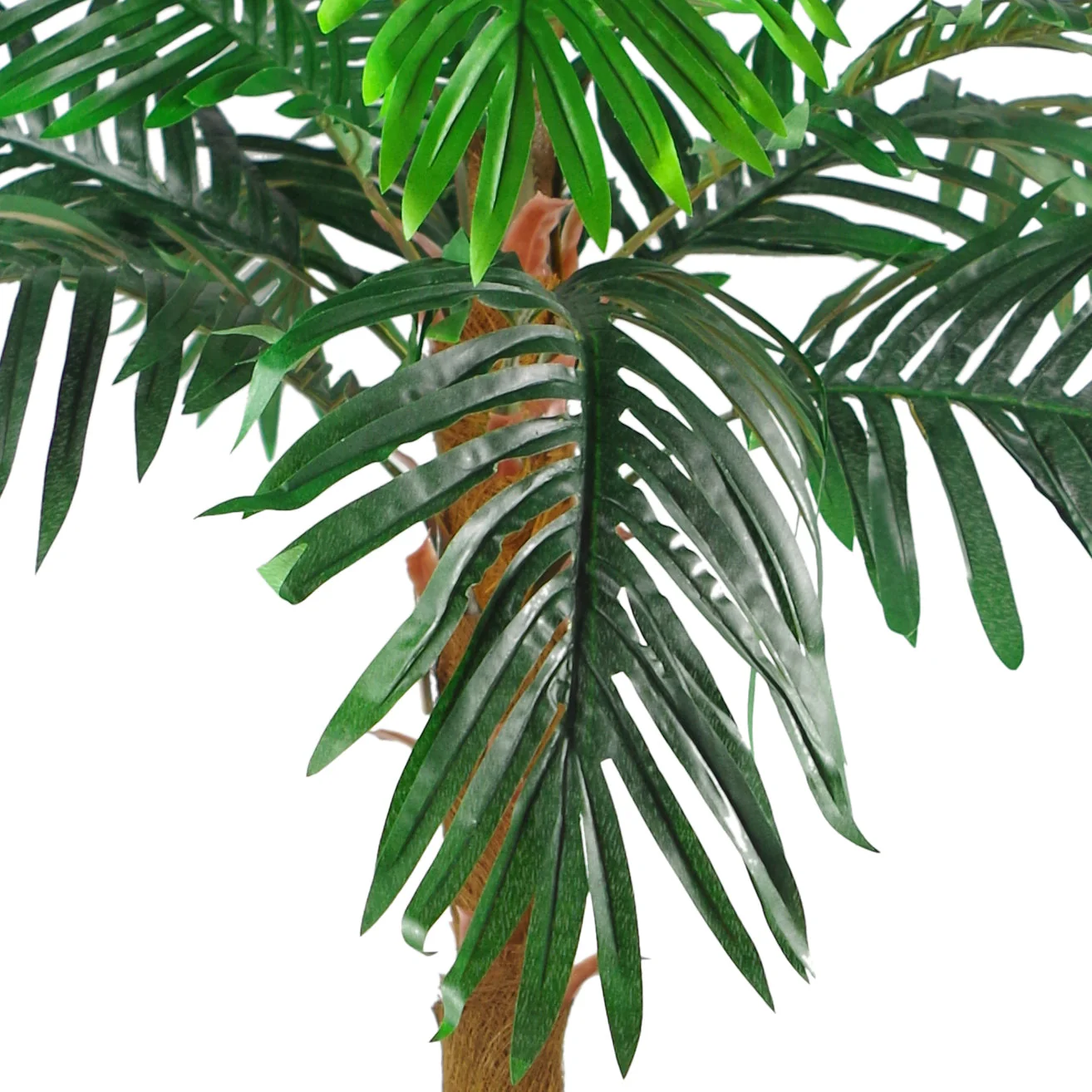 130cm Artificial Princess Palm Tree Natural Trunk - Image 3