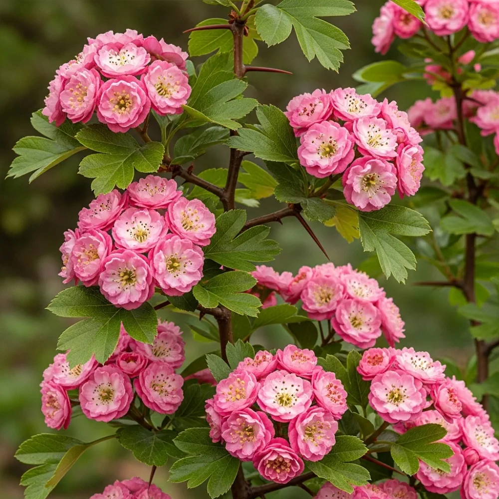 13ft Mature 'Crimson Cloud' Hawthorn Tree | Standard Bare Root Tree - Image 3