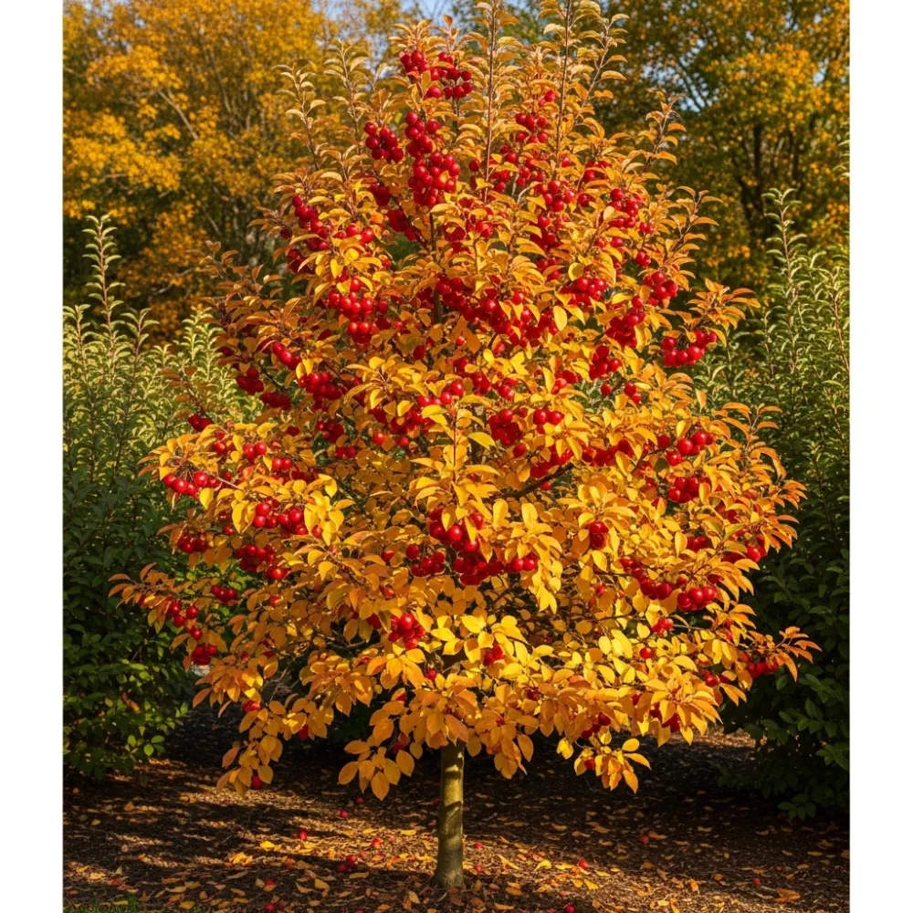 13ft Standard 'Red Sentinel' Crabapple Tree | Mature Bare Root | 8/10cm Girth