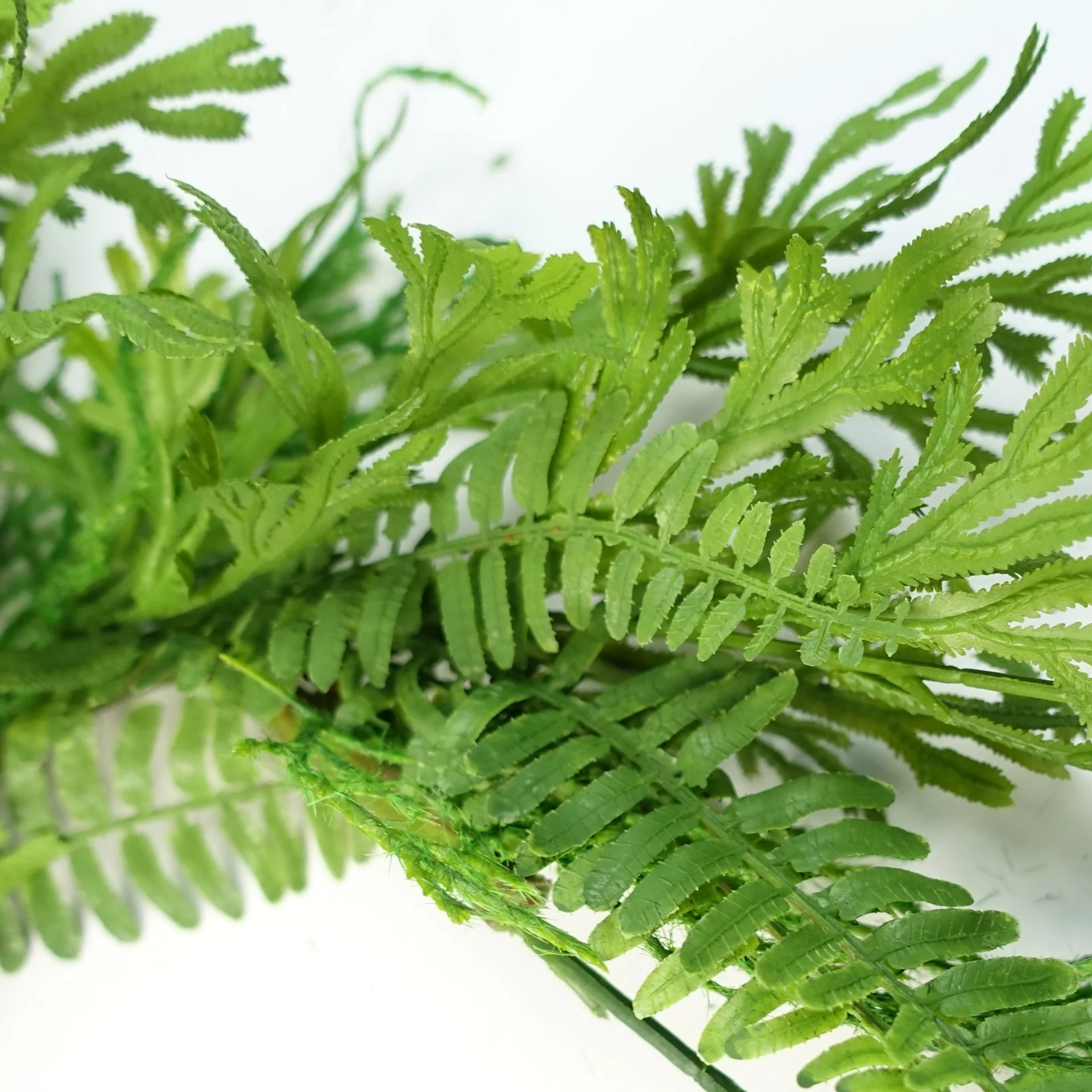140cm Artificial Hanging Trailing Fern Garland Plant - Image 3