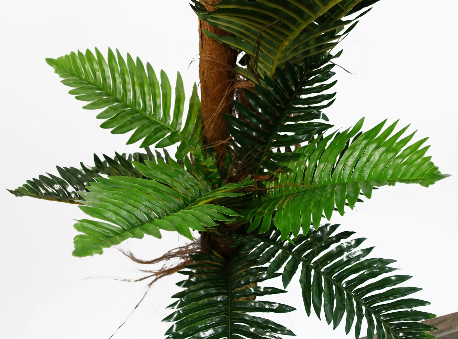 150cm Artificial Large Palm Tree with Natural Trunk - Image 2