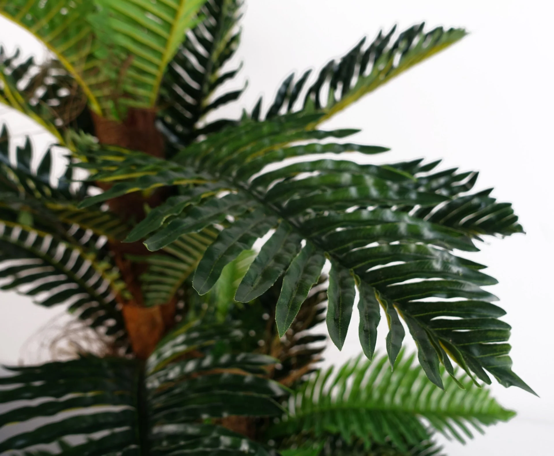 150cm Artificial Large Palm Tree with Natural Trunk - Image 3
