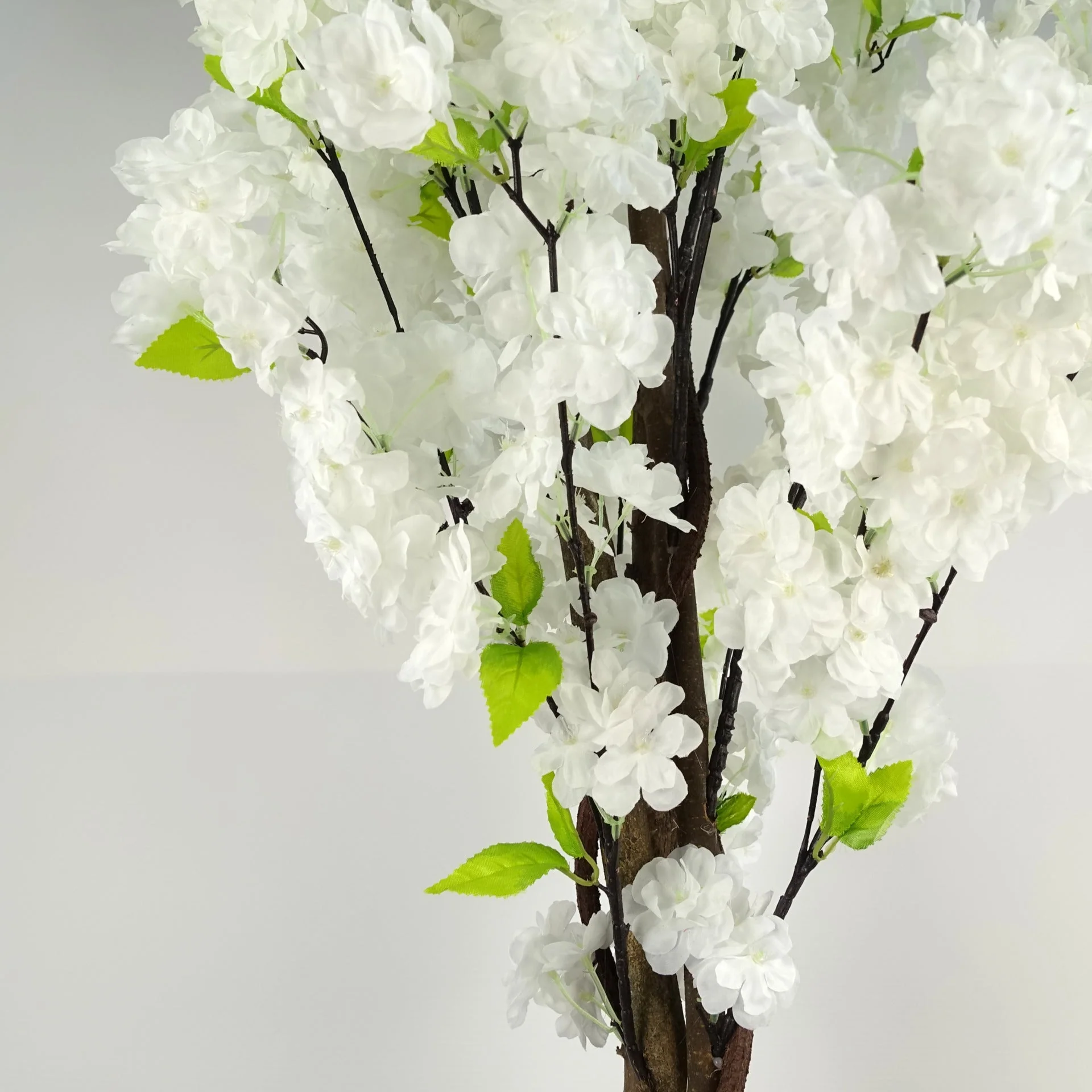 150cm Artificial White Cherry Blossom Tree - Image 2