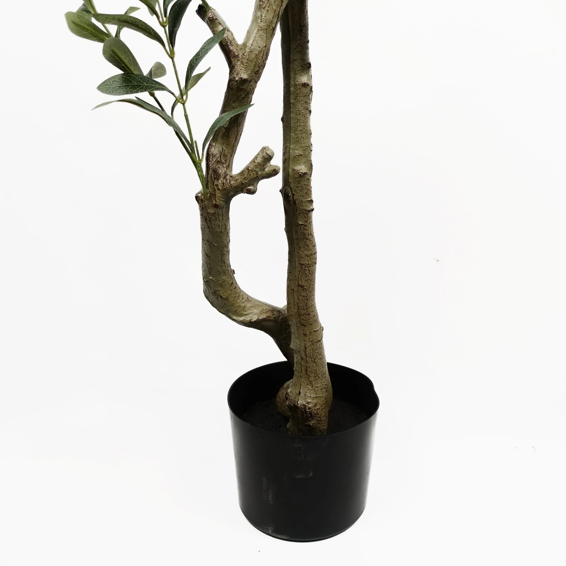 160cm Artificial Olive Tree 1296 Leaves 72 Olives - Image 3