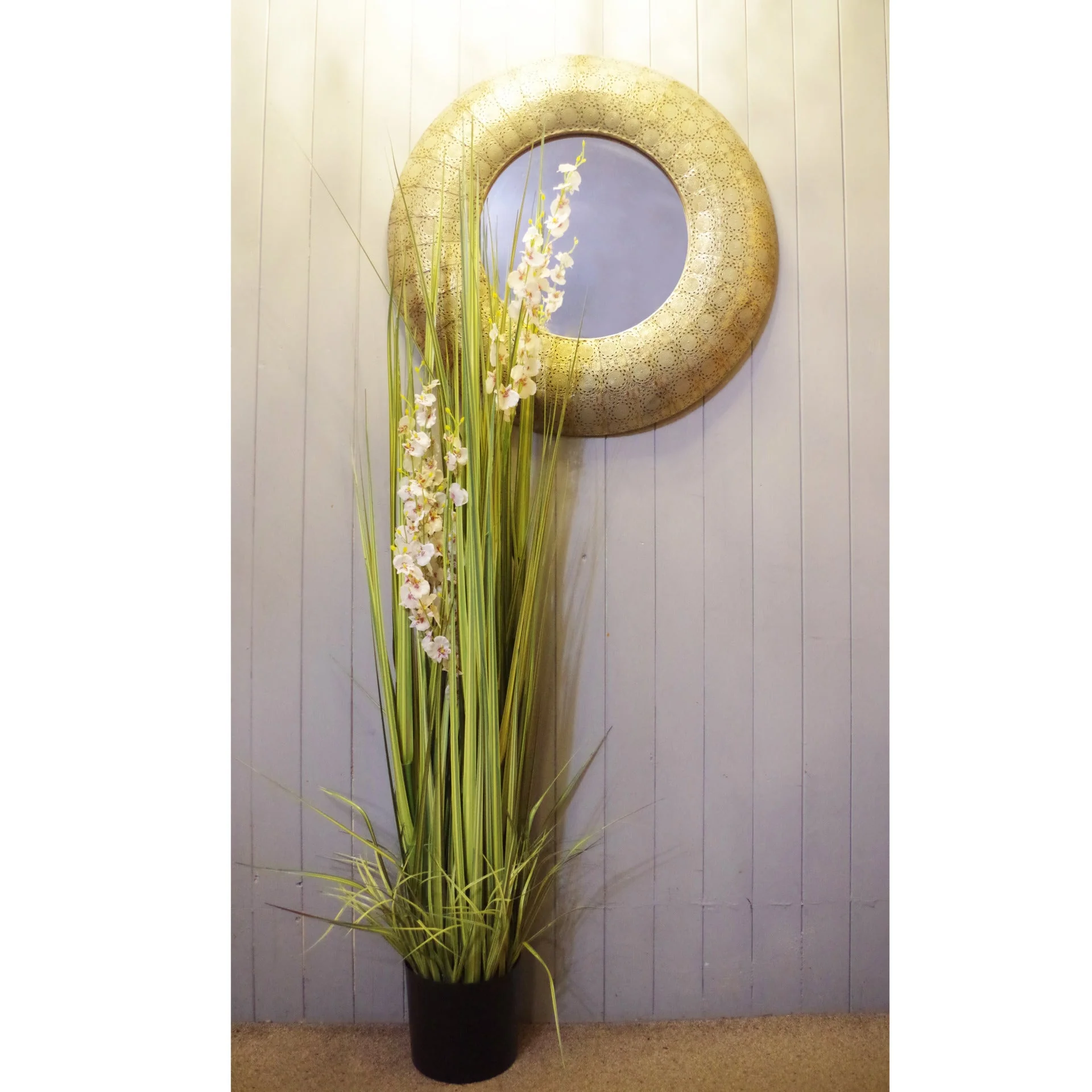 165cm Artificial Flower Orchid Grass Plant