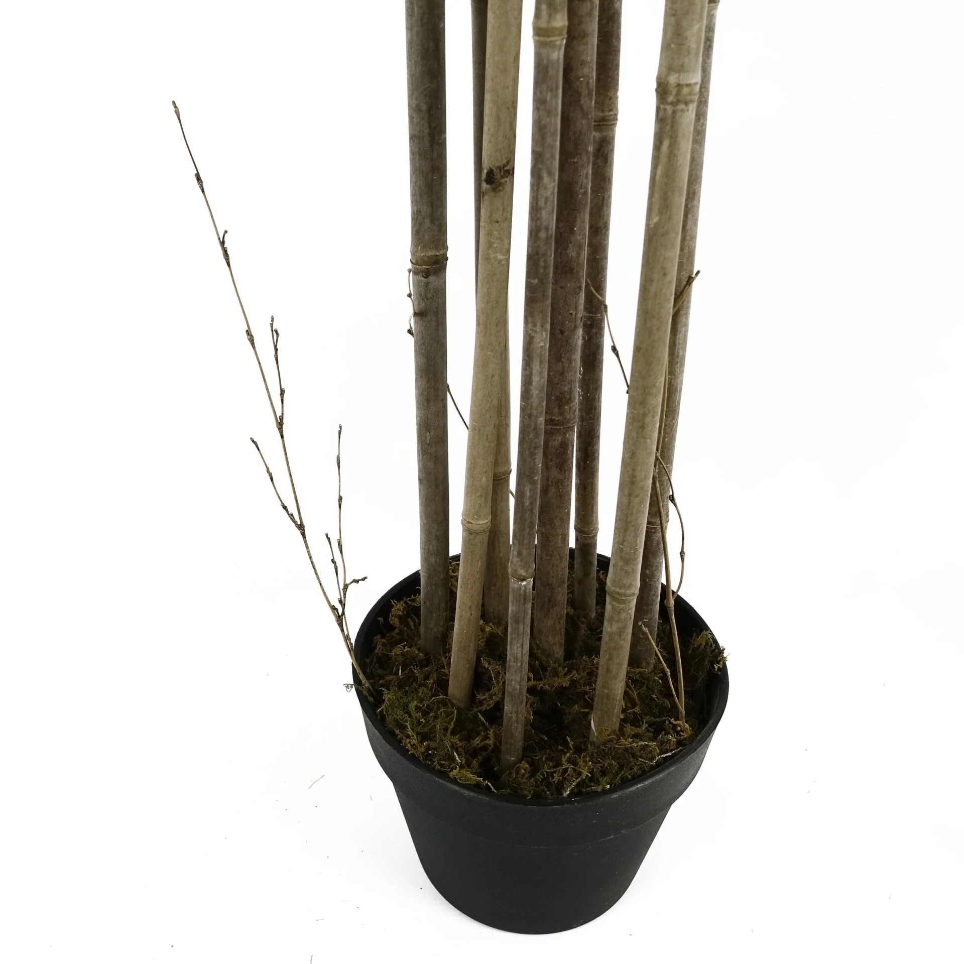 180cm (6ft) Artificial Bamboo Plants Trees - Natural Green XL - Image 3