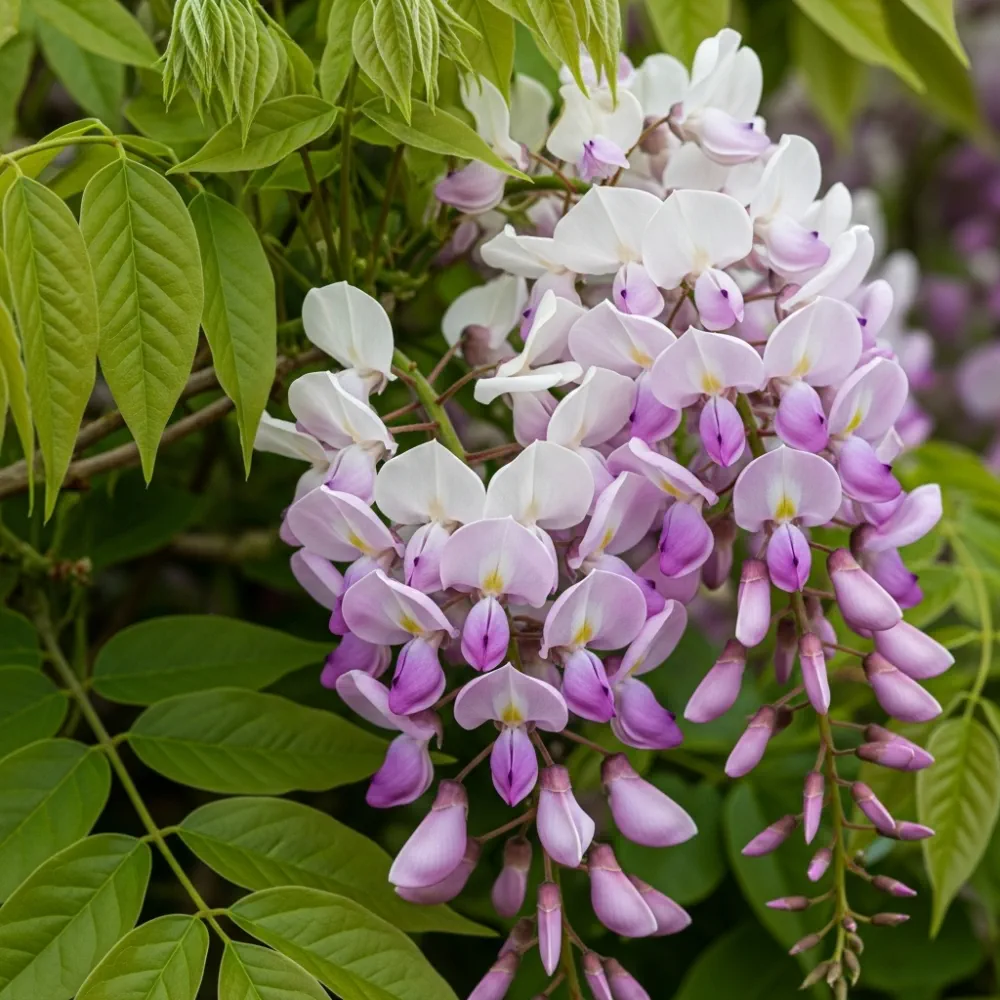2 Wisteria Floribunda 'Rosea' | 3L Pots - Image 2