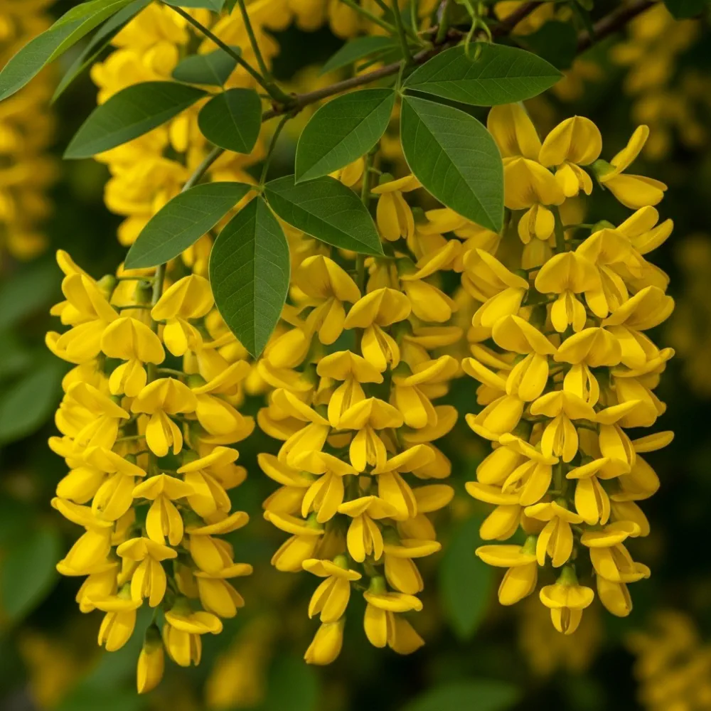 2ft Golden Rain Tree | Laburnum watereri 'Vossii' | 3L Pot - Image 2