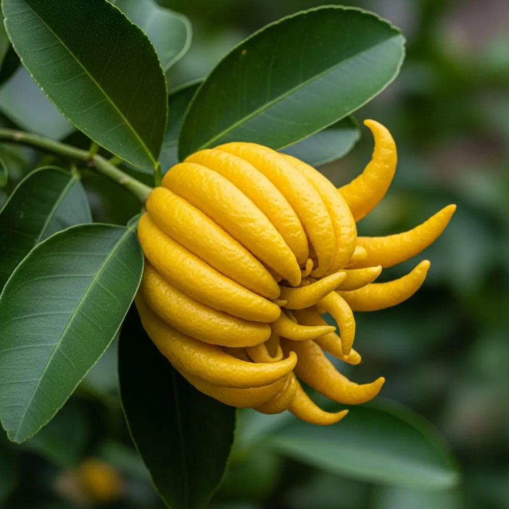 3ft Hand of Buddha Citron Tree | Citrus Medica Digitata | Patio Tree in a 5L Pot