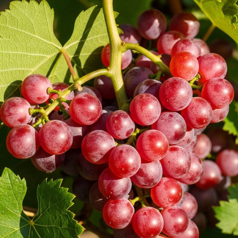 2ft Suffolk Red' Seedless Grape Vine | 2L Pot - Image 2