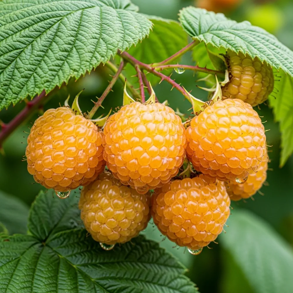 3 All Gold Raspberry Plants | 3L Pots - Image 2