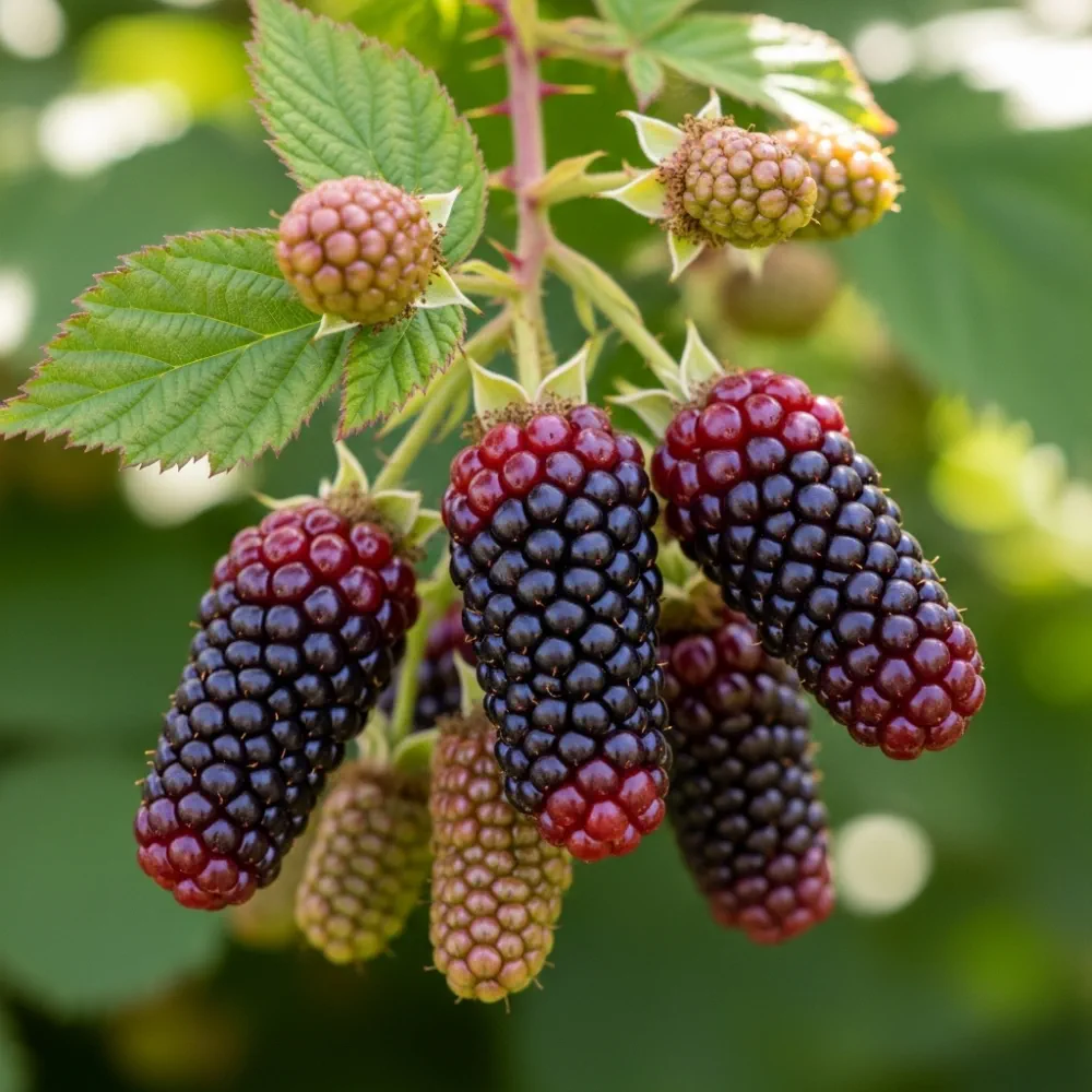 3 Karaka Black' Blackberry Plants | 9cm Pots - Image 2