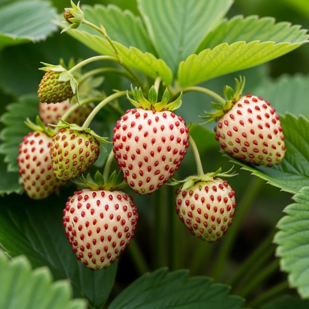 3 x Pineberry Strawberry Plants | 9cm Pots