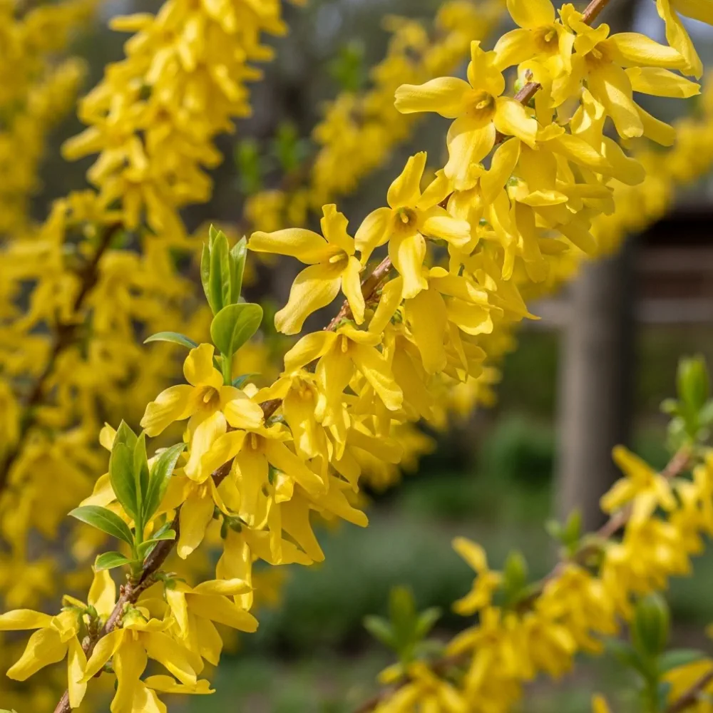 45cm Forsythia int.Spectabilis Golden Bells Bare Root Plant
