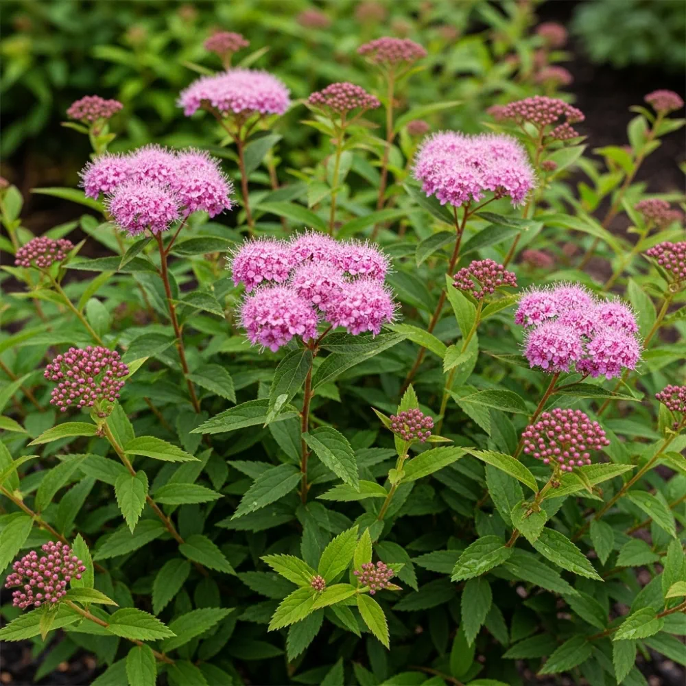 45cm Japanese Meadowsweet | Spiraea japonica 'Froebelii' Bare Root Plant