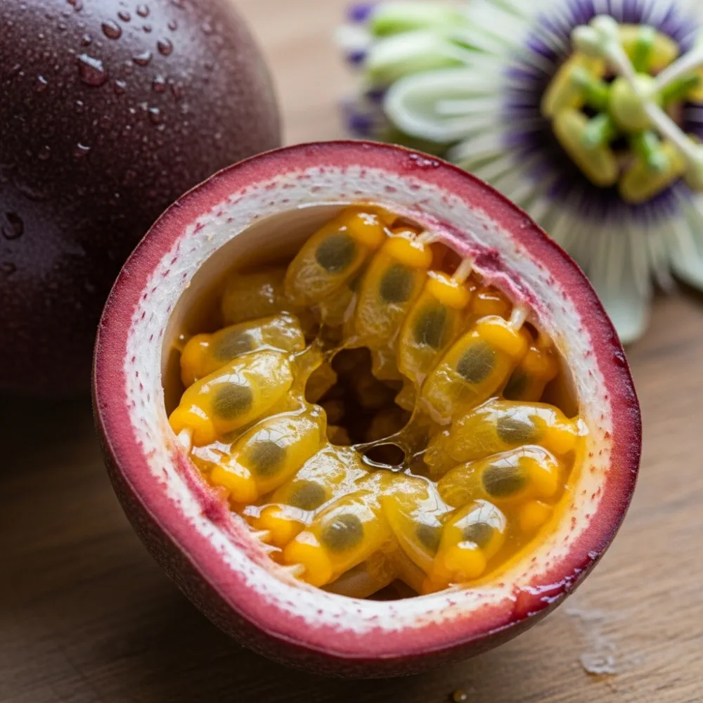 90cm 'Passion Fruit Plant | Passiflora Edulis | 2L Pot - Image 2