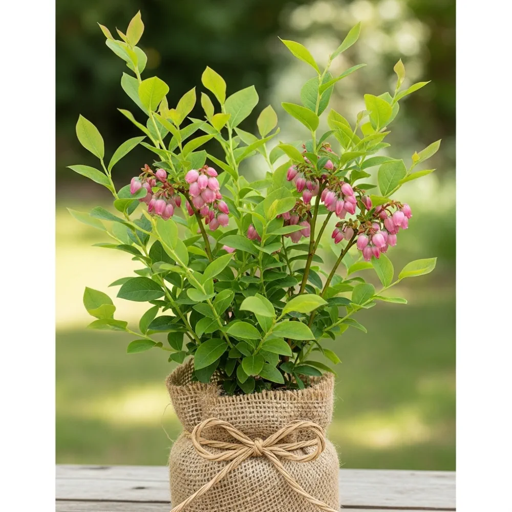 60cm 'Pink Lemonade Blueberry Bush | 3L Pot - Image 4