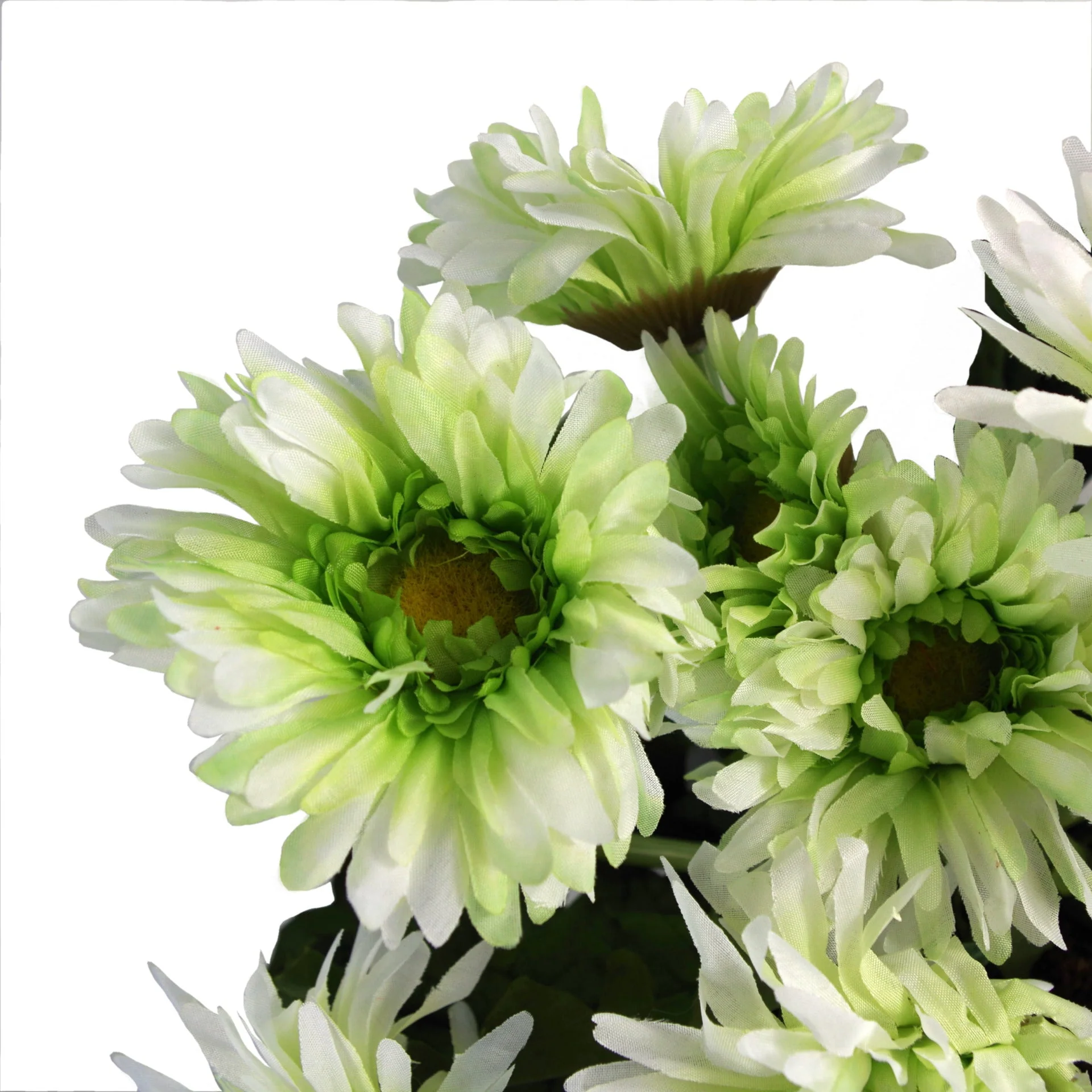 33cm Artificial Potted Daisy White - Image 2