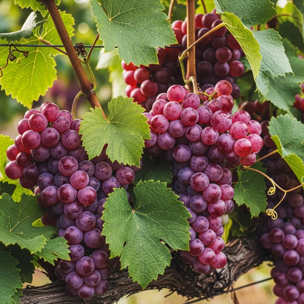 4ft 'Crimson Seedless' Grape Vine | 3L Pot - Image 2