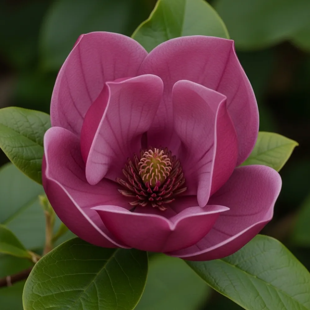 3ft 'Genie' Magnolia Tree | Dwarf Black Tulip | 4.5L Pot - Image 3