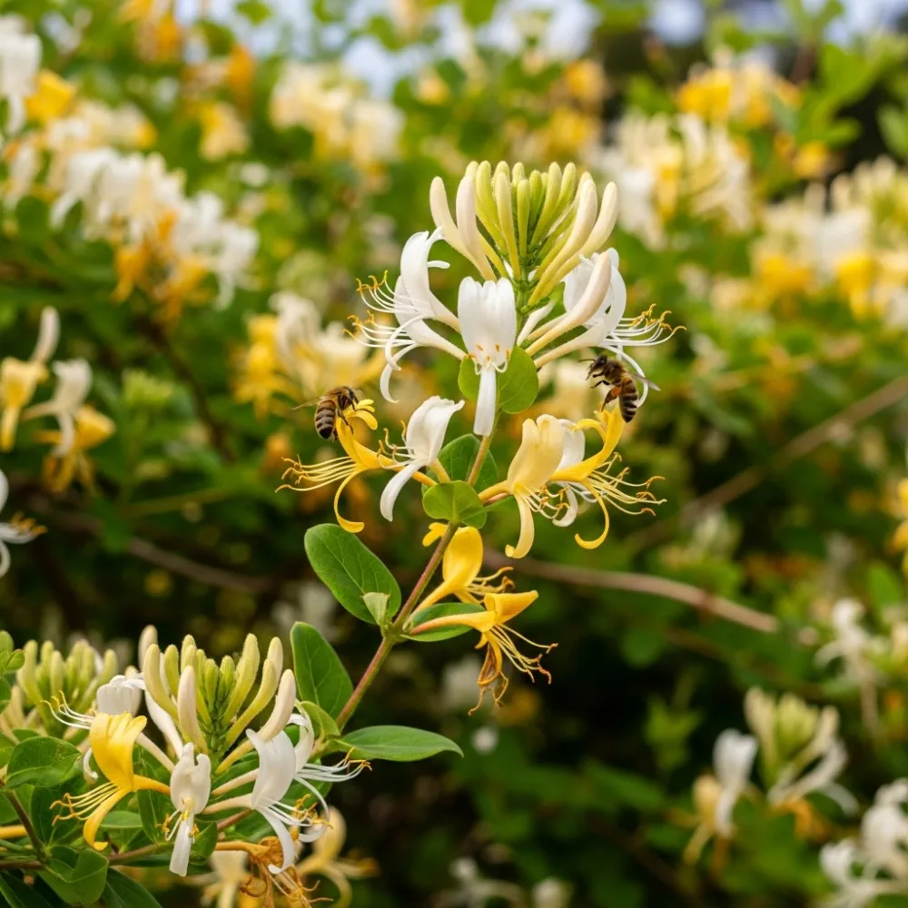 3ft Japanese Honeysuckle | Lonicera Japonica 'Chinensis' | 1.5L Pot