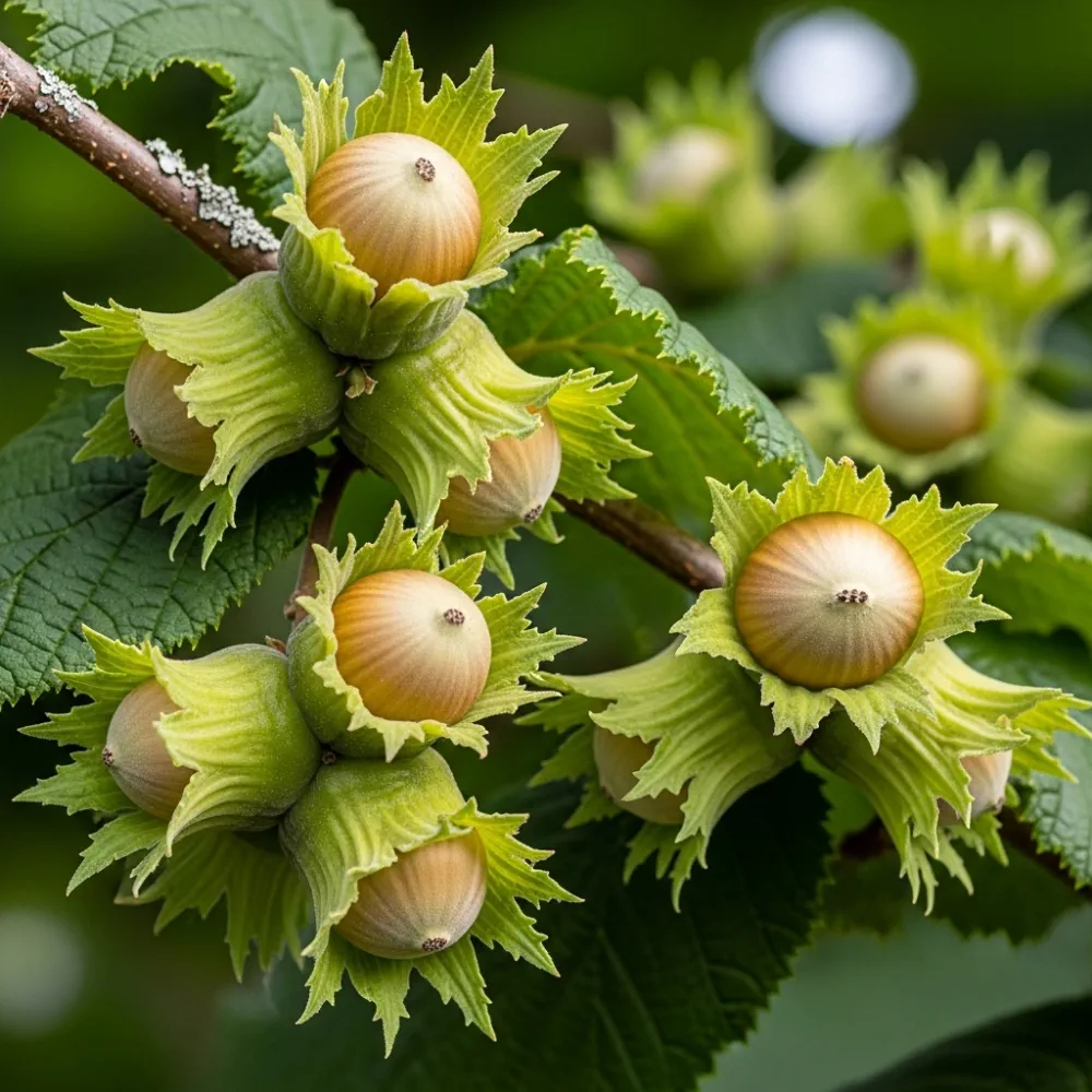 3ft 'Pearson's Prolific' / 'Nottingham Early' Hazelnut Tree | 3L Pot - Image 2