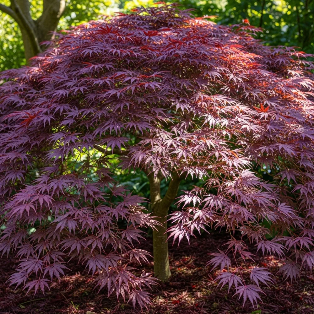 2ft Purple Japanese Maple Tree | Acer palmatum 'Atropurpureum' | 5L Pot - Image 4