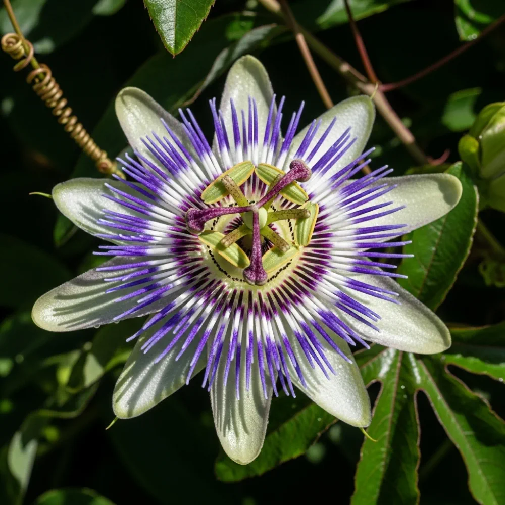 3ft Purple Passion Flower | Passiflora 'Lavender Lady' | 3L Pot - Image 2