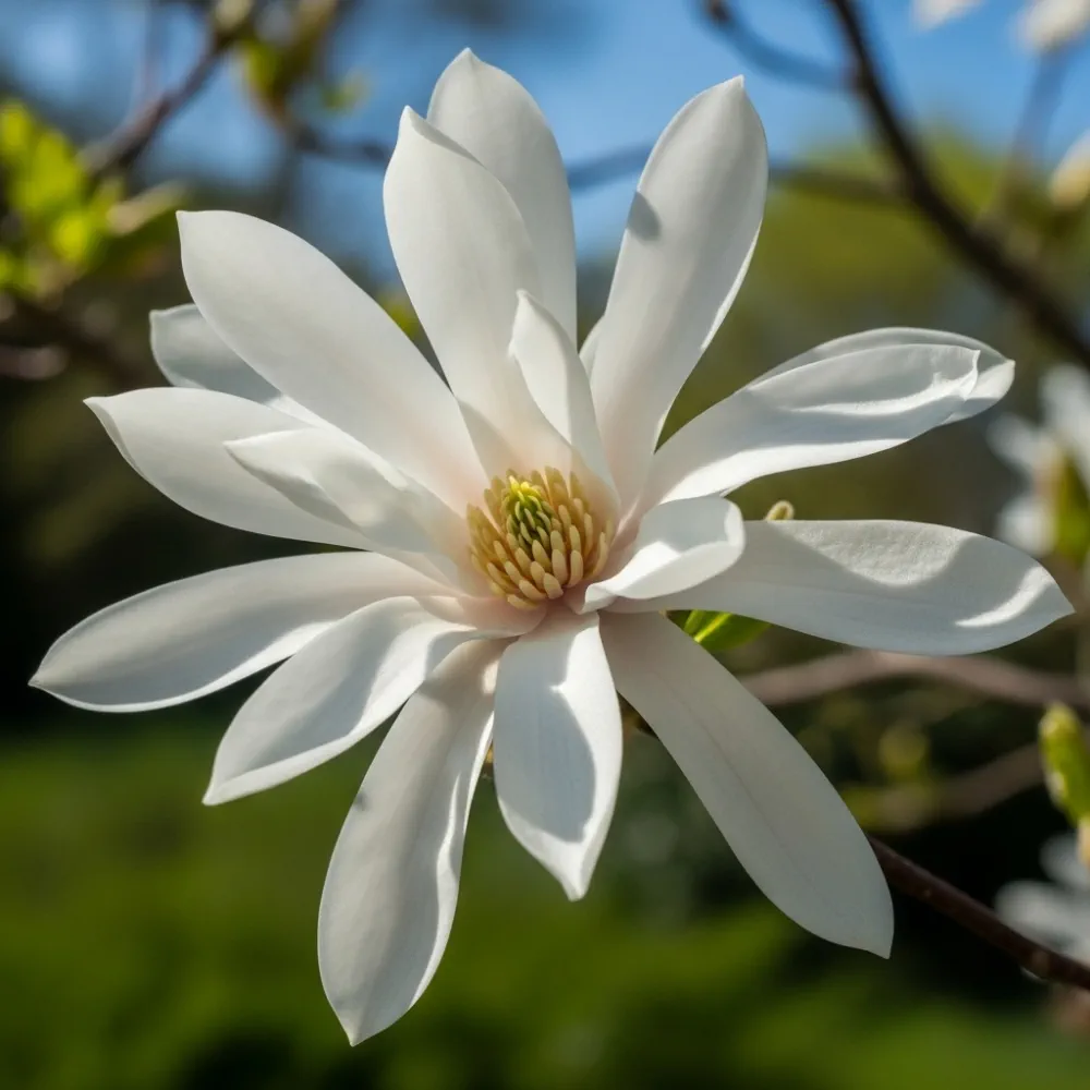 3ft Star Magnolia Tree | Magnolia Stellata 'Water Lily' | 4.5L Pot - Image 3