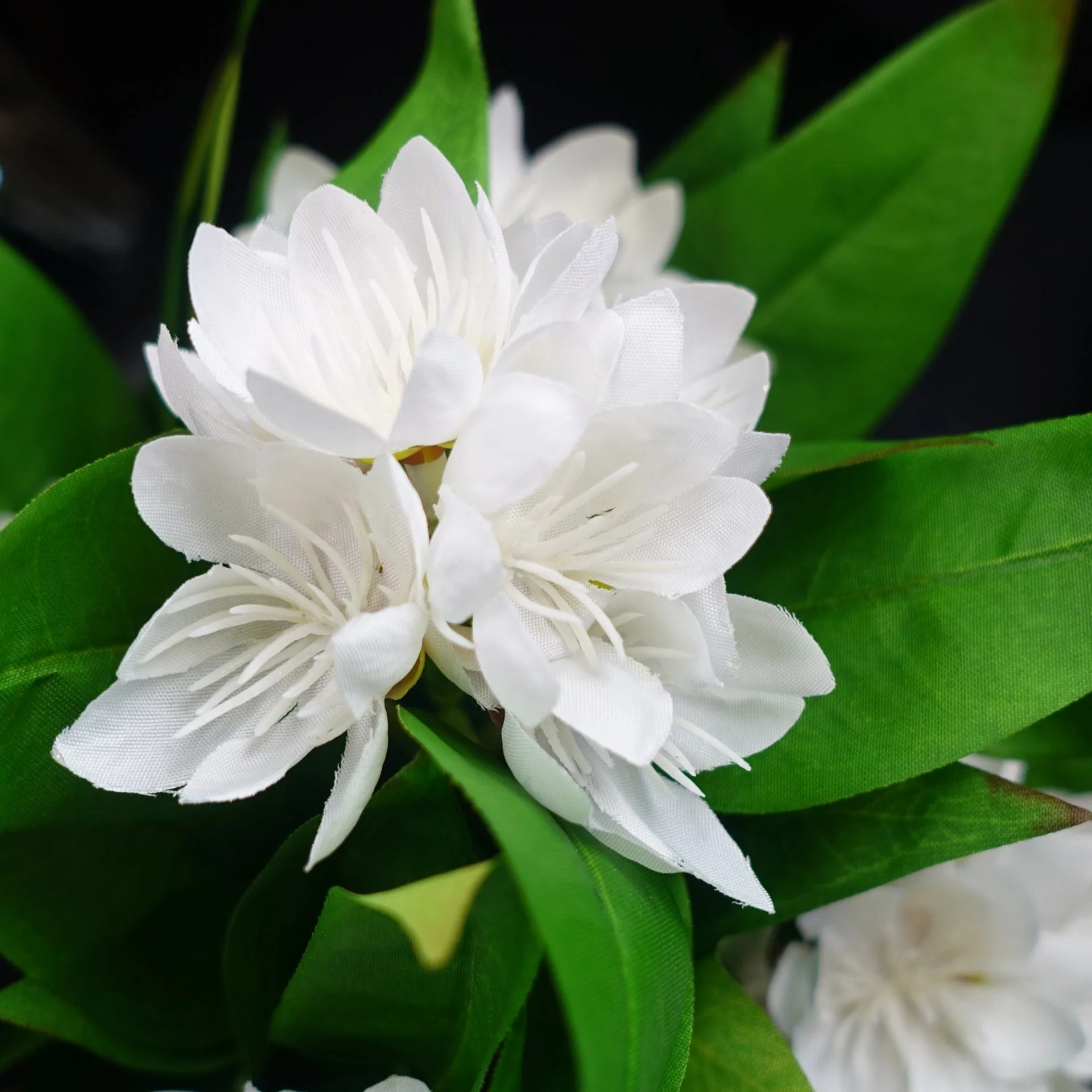 3x 18cm Artificial Freesia Plants Pink, White, Blue Flowering - Image 3