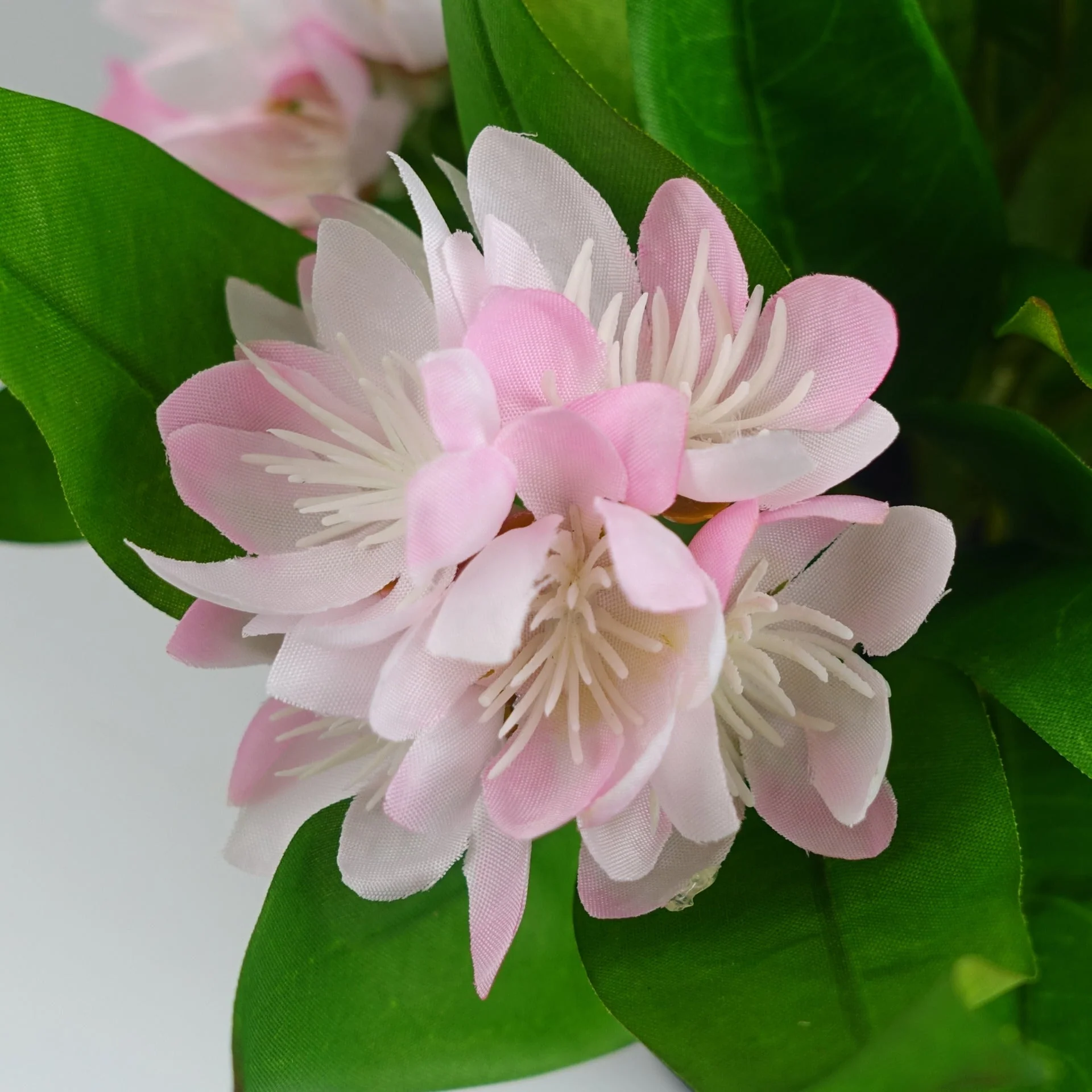 3x 18cm Artificial Freesia Plants Pink, White, Blue Flowering - Image 4