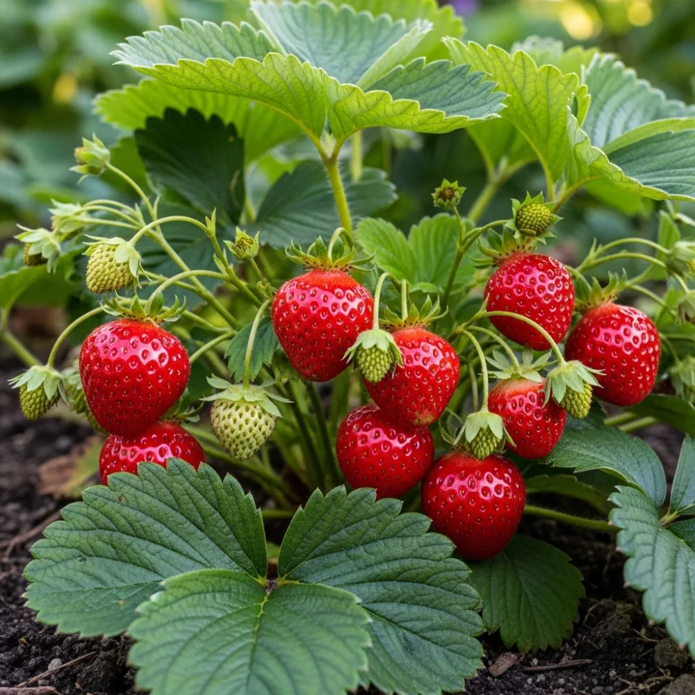 3x Elsanta Strawberry Plants | 9cm Pots