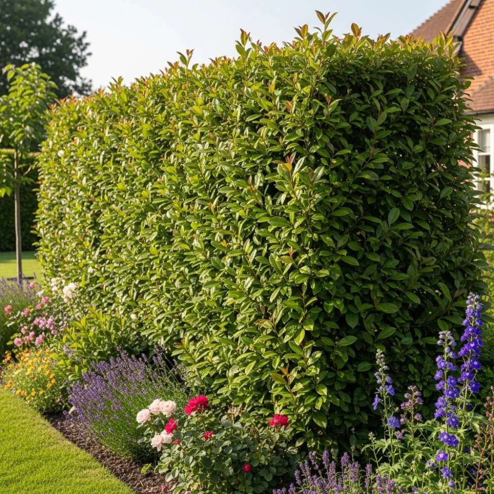 60cm Cherry Laurel Hedging | Prunus laurocerasus 'Rotundifolia' | Bare Root - Image 7