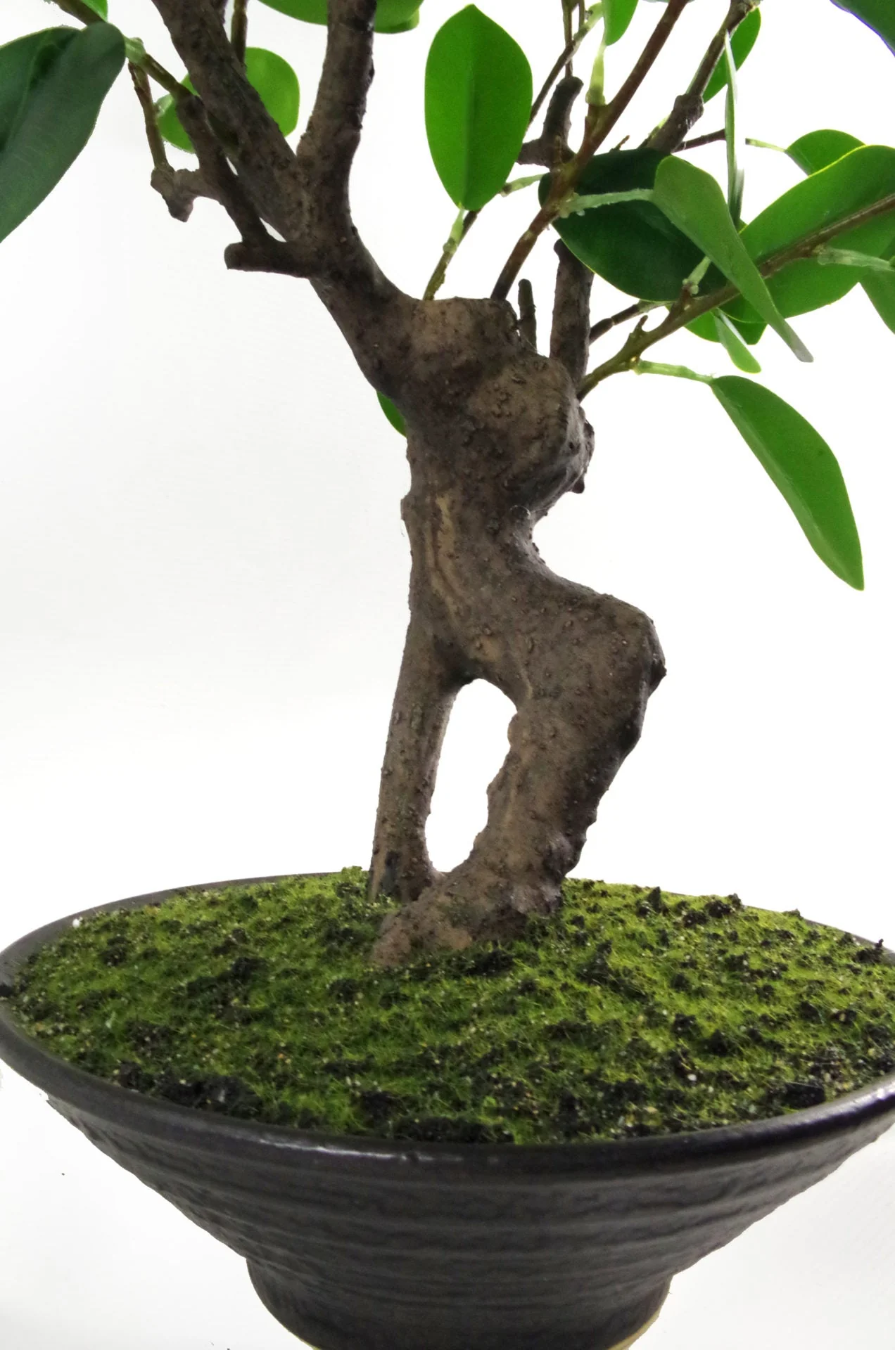 40cm Artificial Ficus Bonsai Tree - Image 3