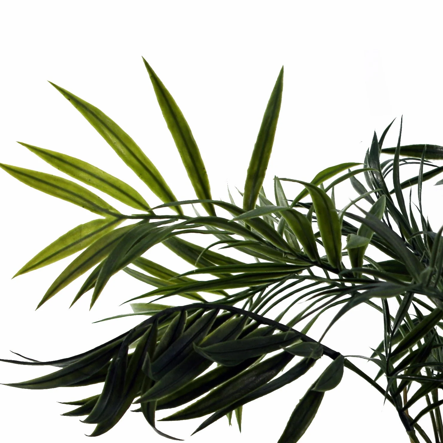 40cm Artificial Mini Palm in Decorative Planter - Image 2